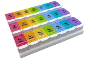 EZY DOSE Weekly (7-Day) Pill Case