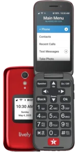 Lively Jitterbug Flip2 - Flip Cell Phone for Seniors